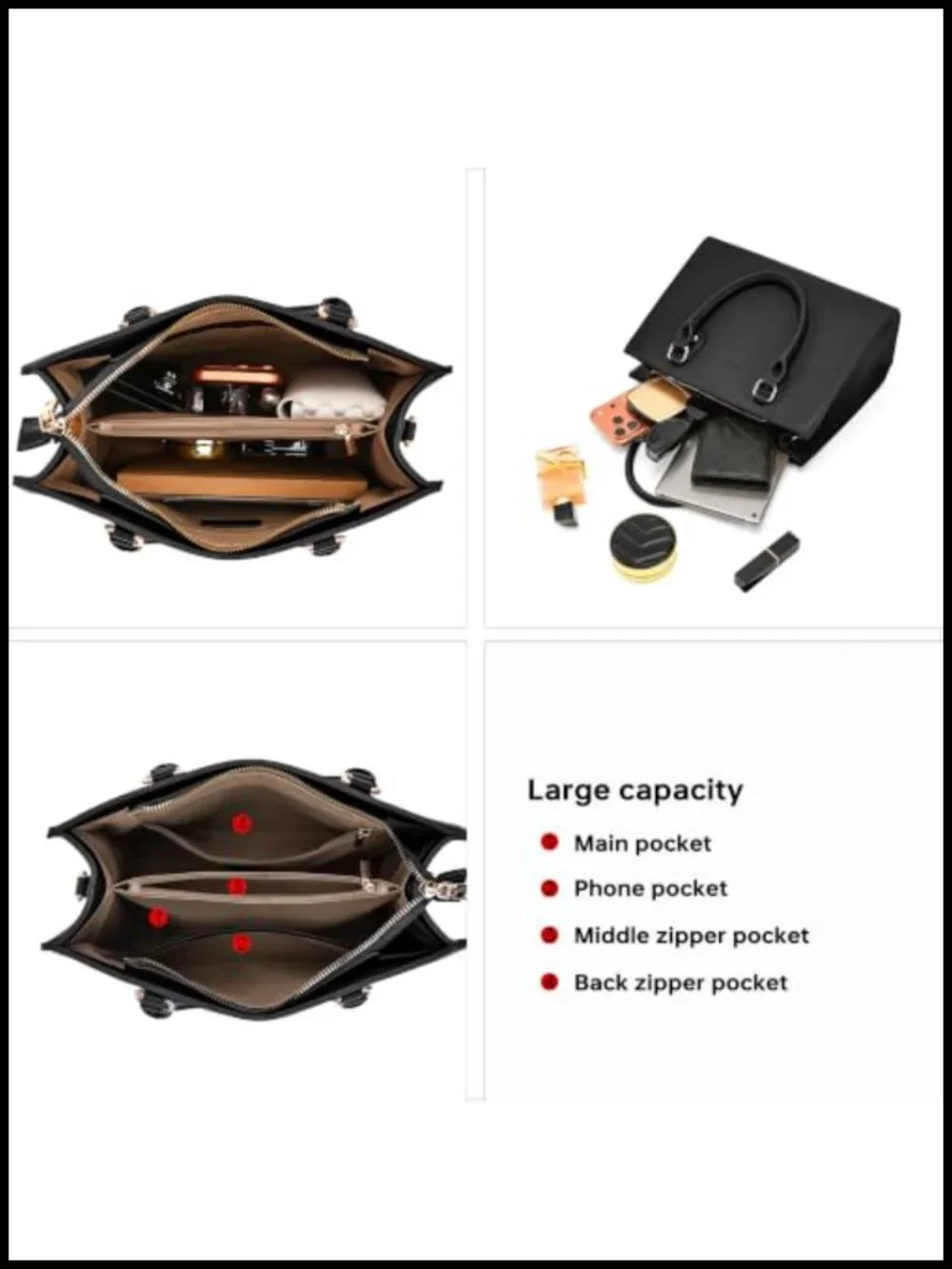 N/A structured satchel
